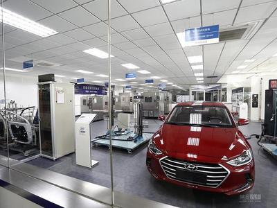 全新悅動定位高品質 北京現代第三工廠參觀